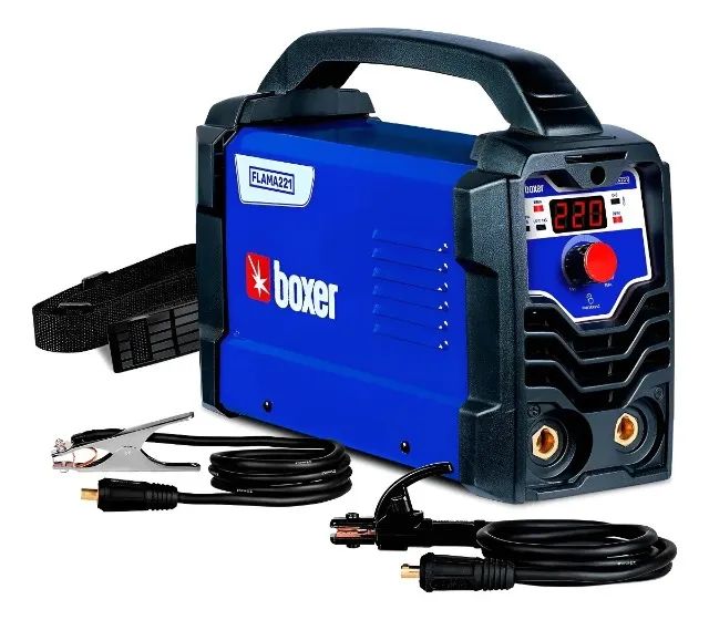 INVERSORA DE SOLDA BOXER 220 AMPERES FLAMA221 220V