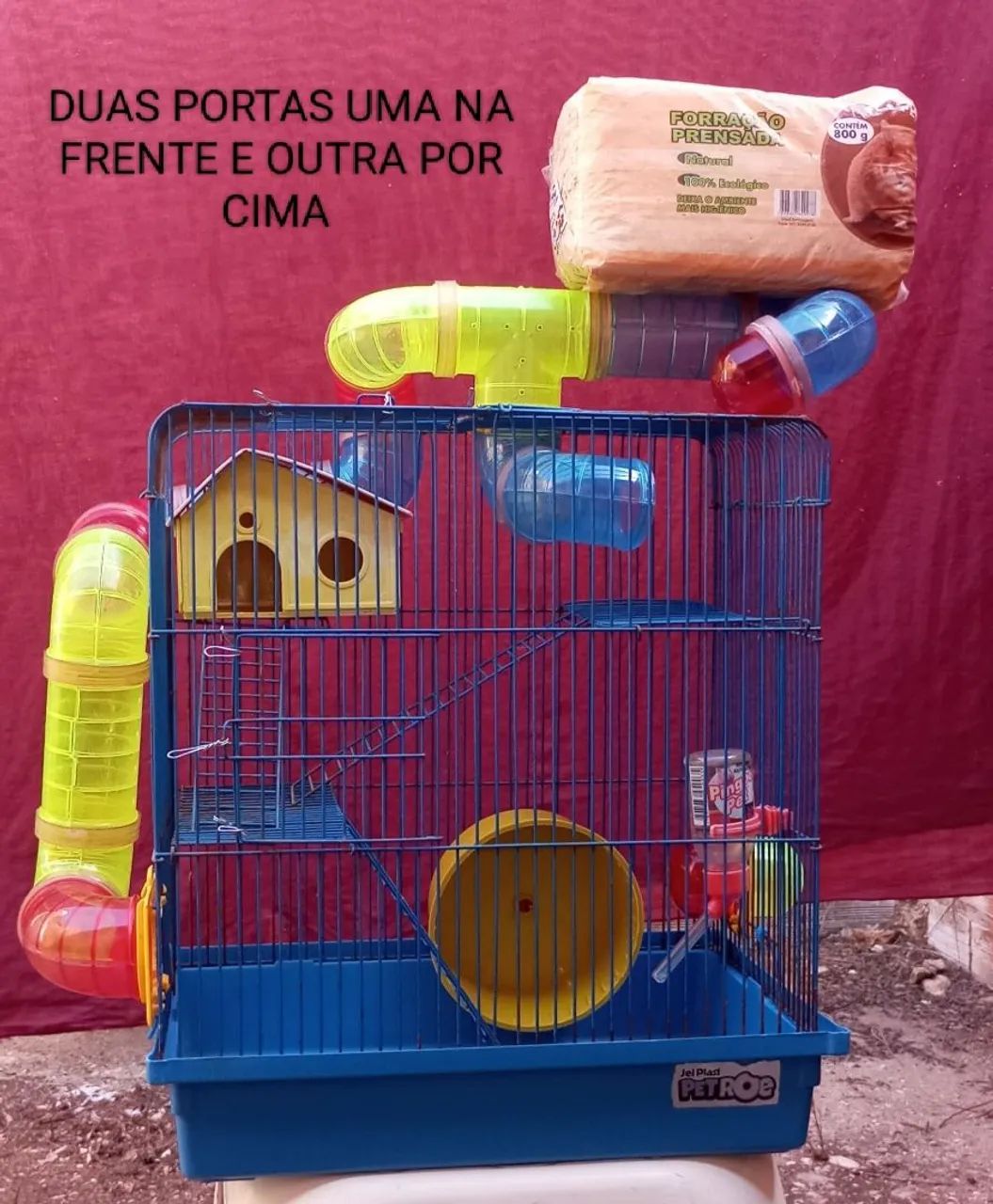 Gaiola para Hamster com Acessórios - Foto 2