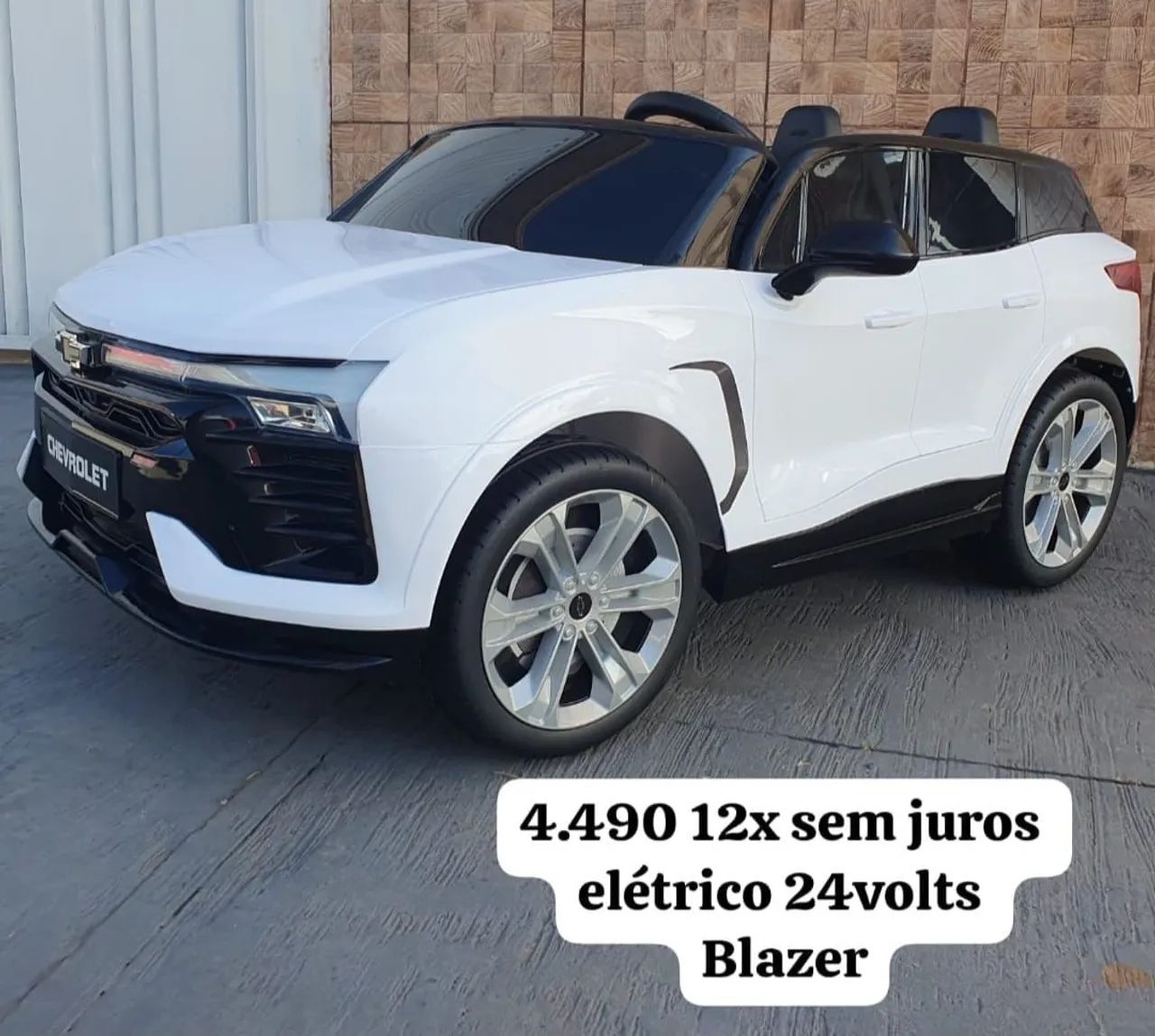 Carrinho elétrico infantil blazer 24volts 