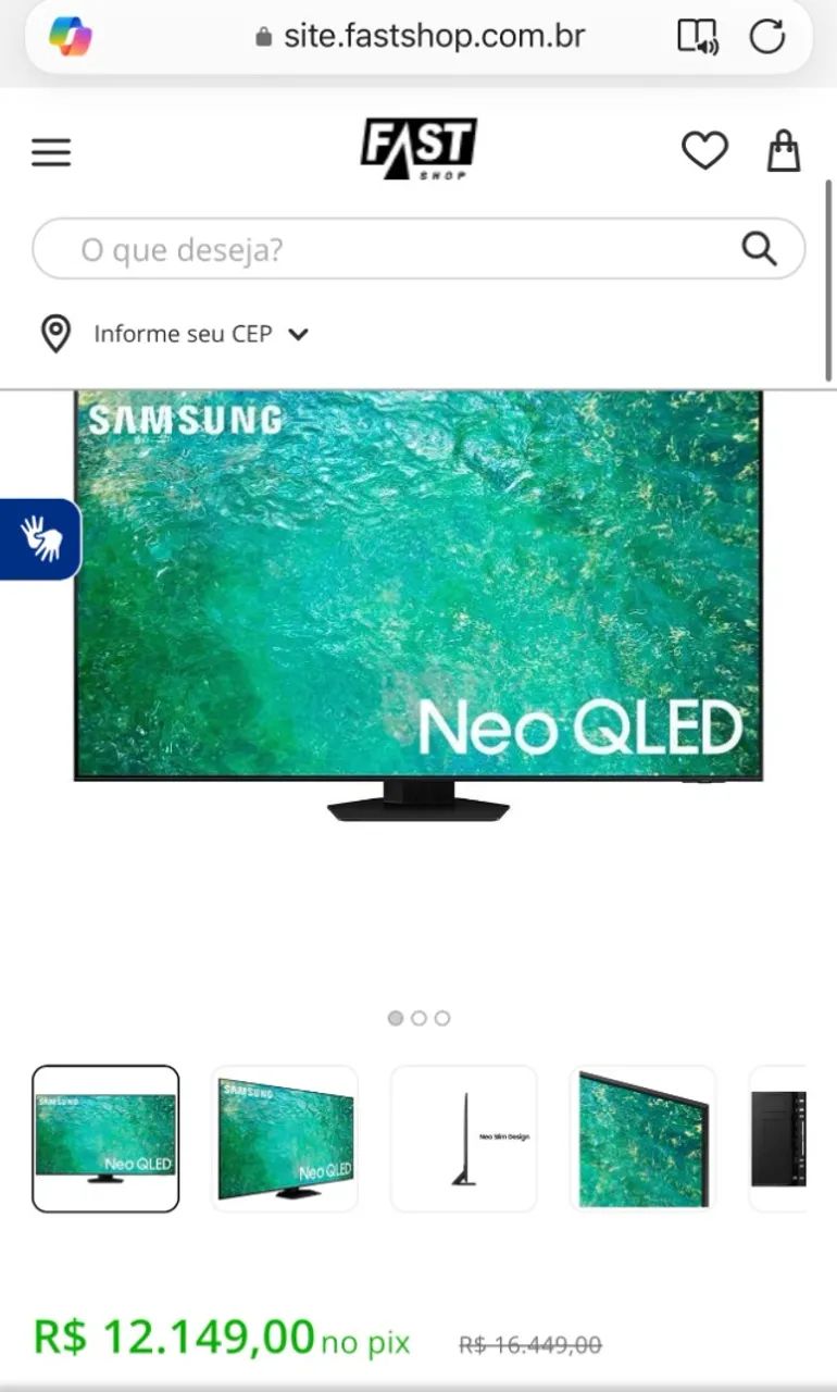 TV 75 SAMSUNG NEO QLED