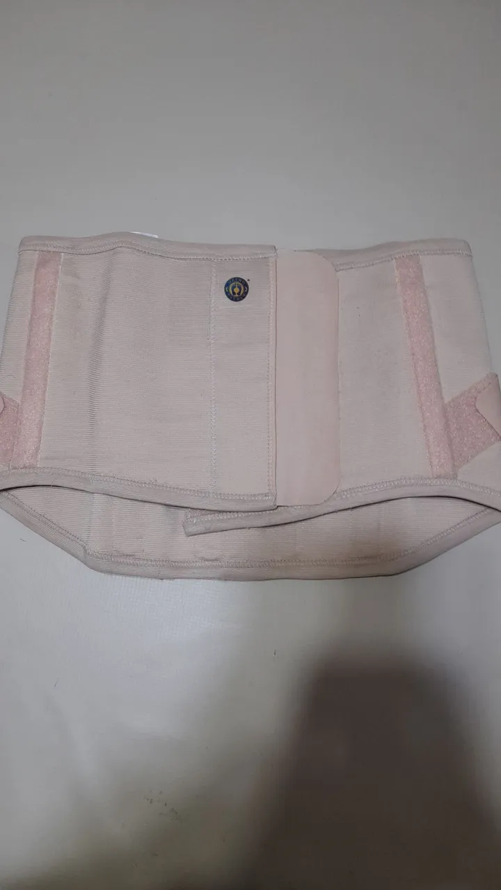 Venfo Cinta Abdominal com Suporte Lombar de imobilização seminova T G
