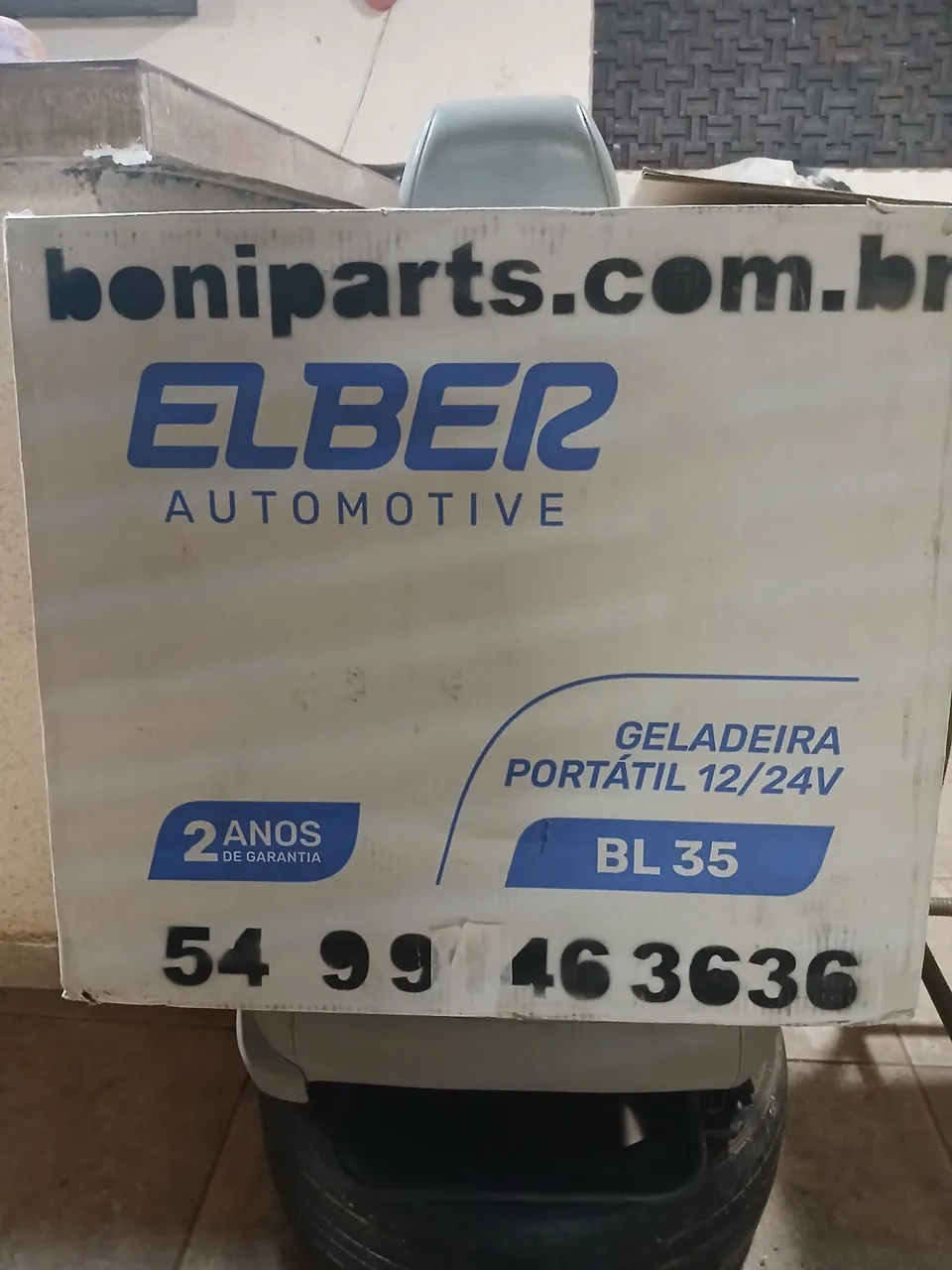 Geladeira Portátil Elber BL35 12/24V