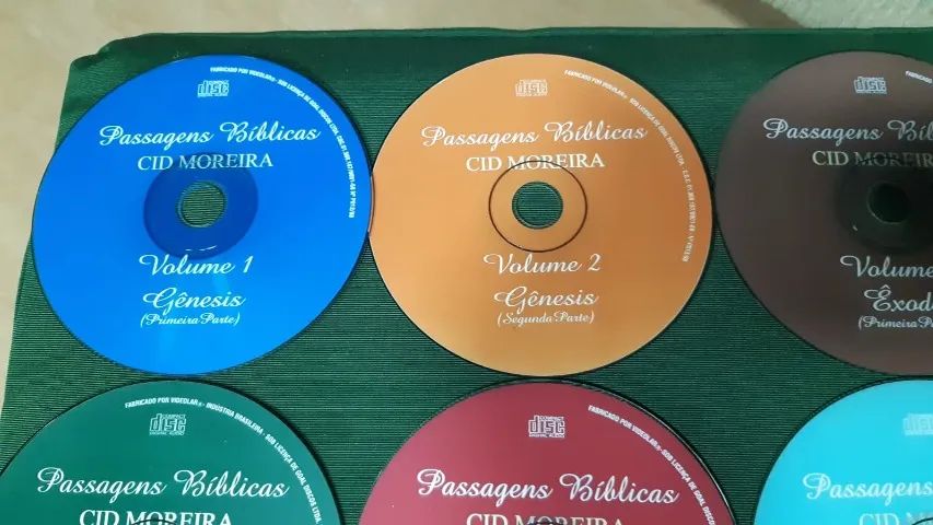 Coleção 12 Cds Originais Passagens Bíblicas - Cid Moreira - CDs