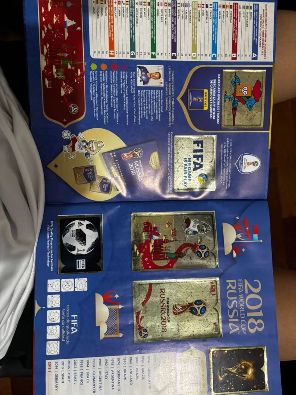 Álbum Copa do Mundo 2018 Completo Capa Dura - Foto 3