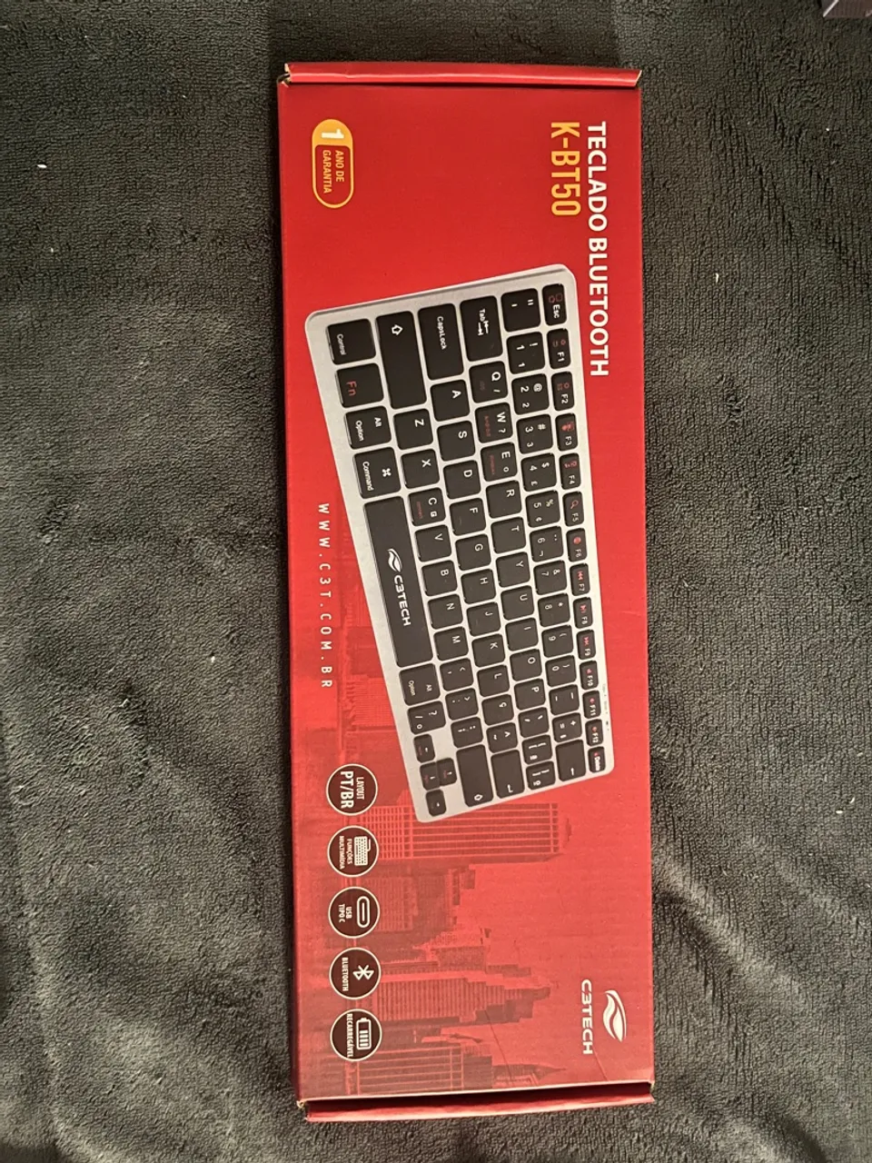 Teclado Bluetooth C3Tech K-BT50