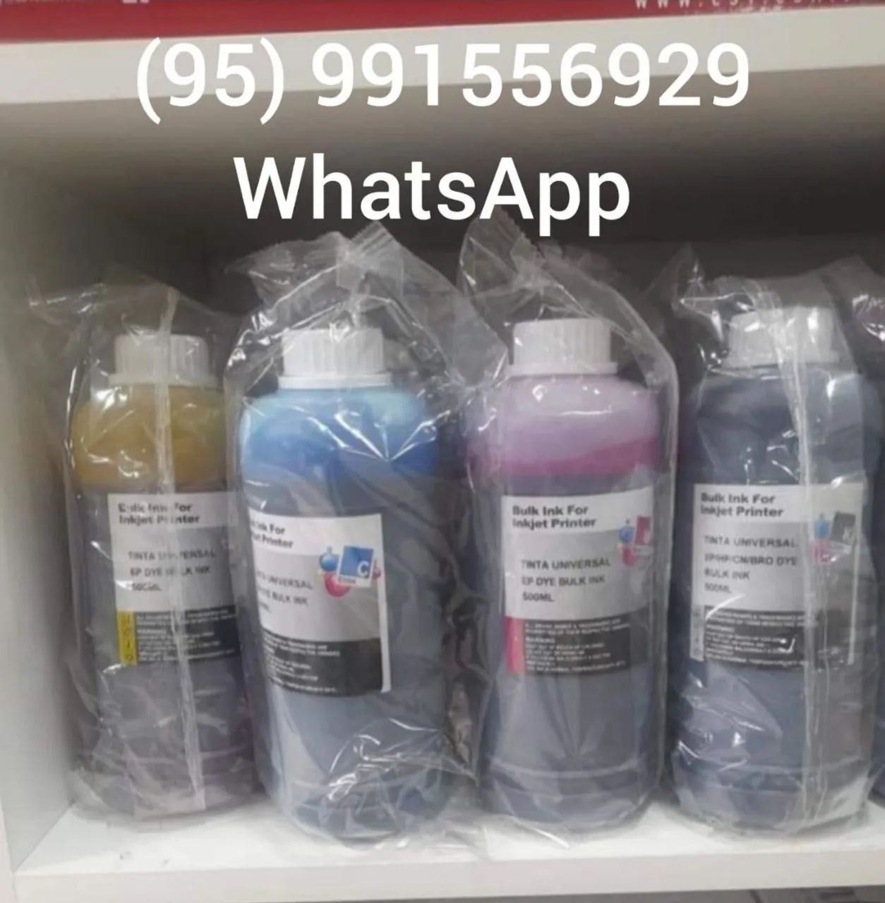 Tintas de 500ml de impressoras Epson HP e cânon entrega sem taxa  - Foto 2
