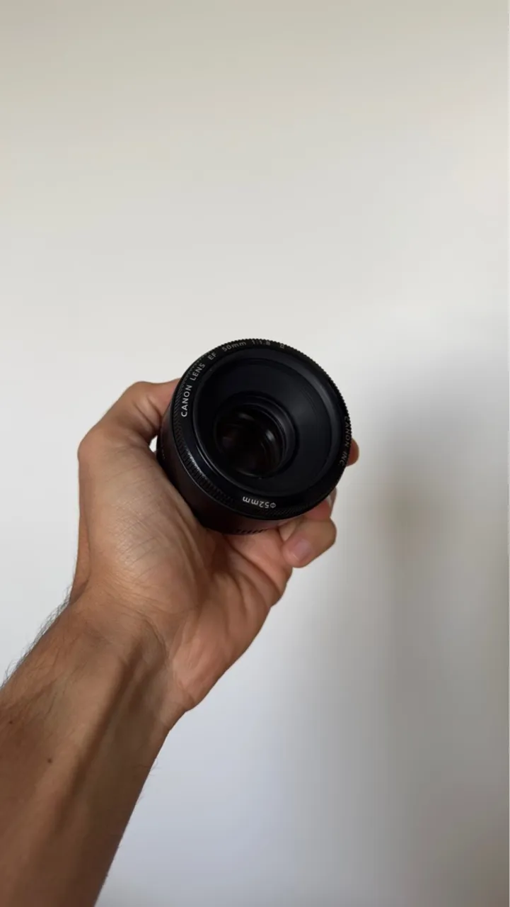 Lente 50mm - Cânon