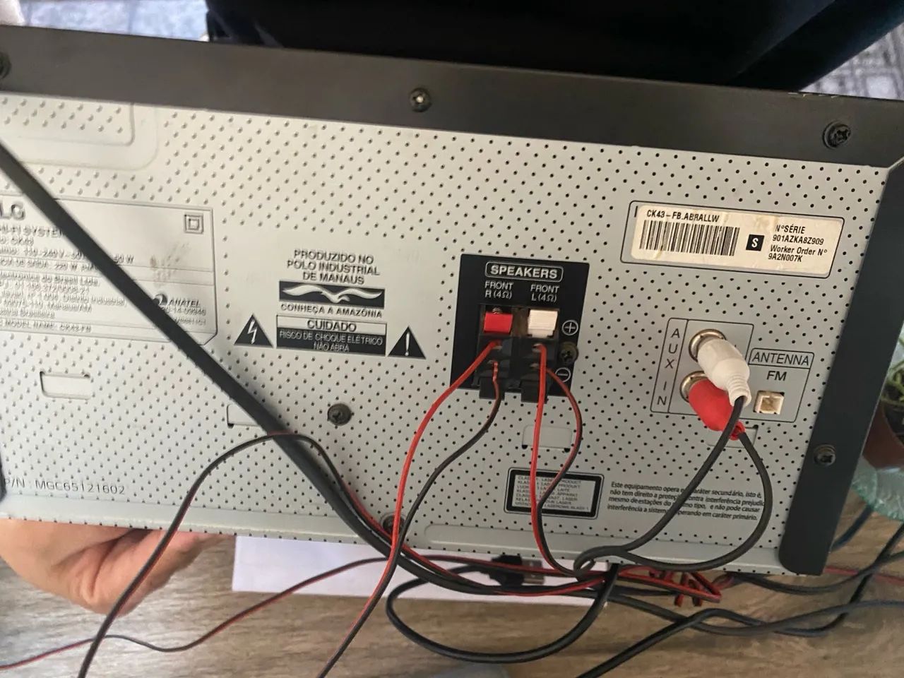 VENDO SOM LG 300,00  - Foto 4