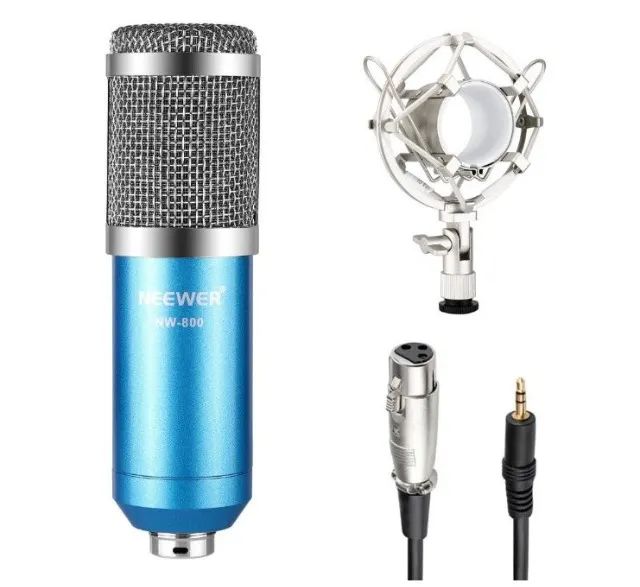 Vendo ou Troco  Microfone Condensador Profissional  Neewer NW800 na Caixa! - Foto 5