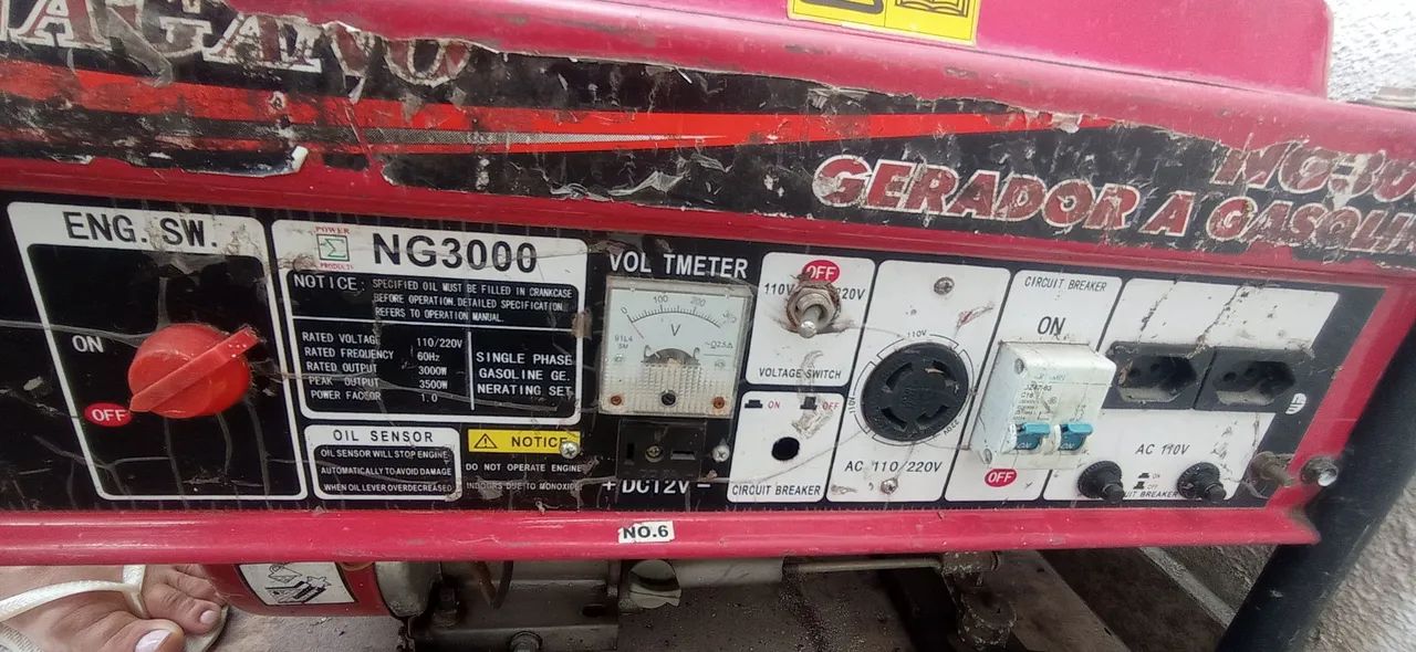Gerador de energia a gasolina Bonco - Foto 3