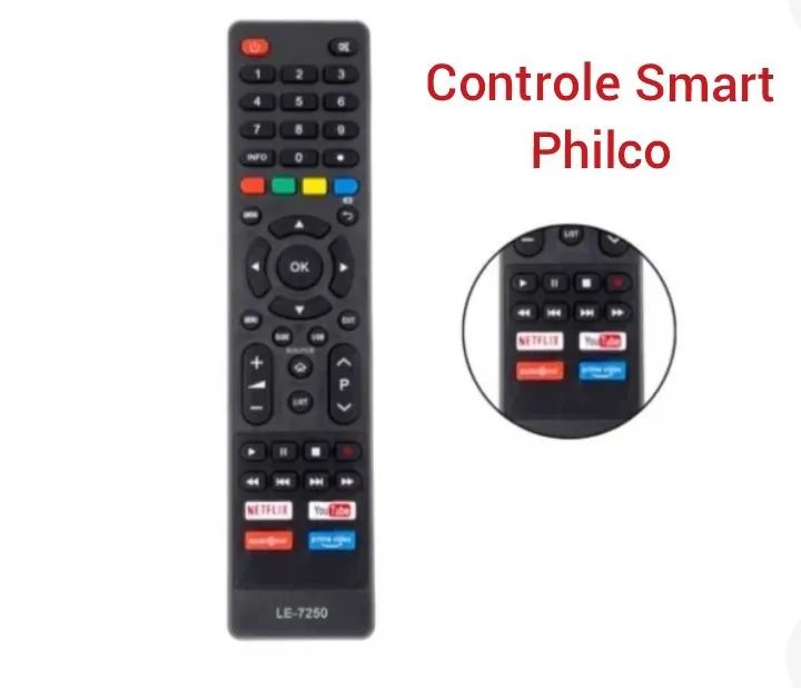 Controle Remoto Smart Philco 