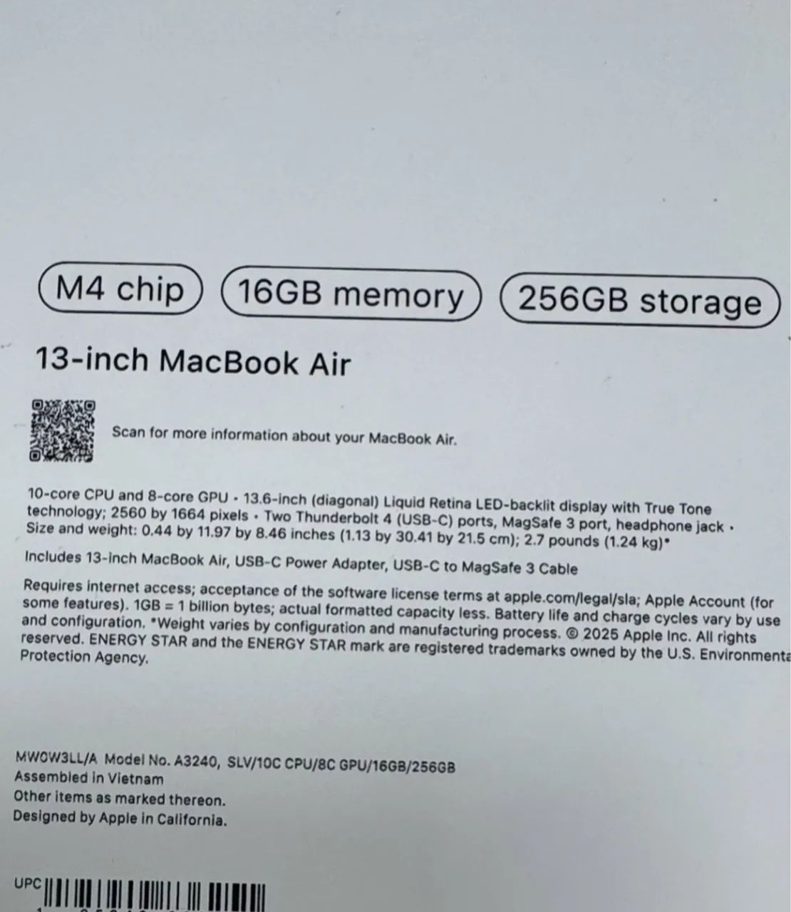 Promoção MacBook Air 13.6 chip M4  - Foto 2