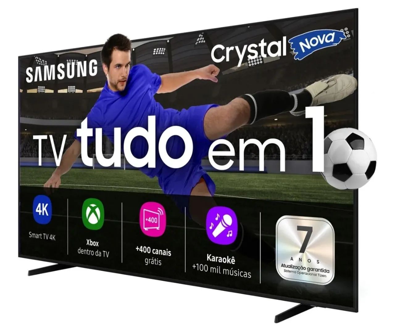 Smart TV 55 Polegadas U8600F 2025 Crystal UHD 4K Samsung - Foto 5