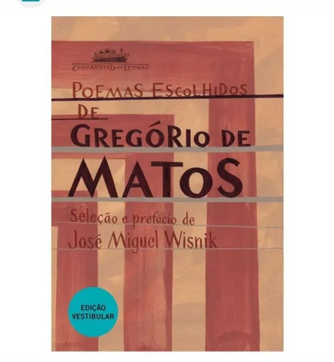 Livro Poemas escolhidos de Gregório de Matos 