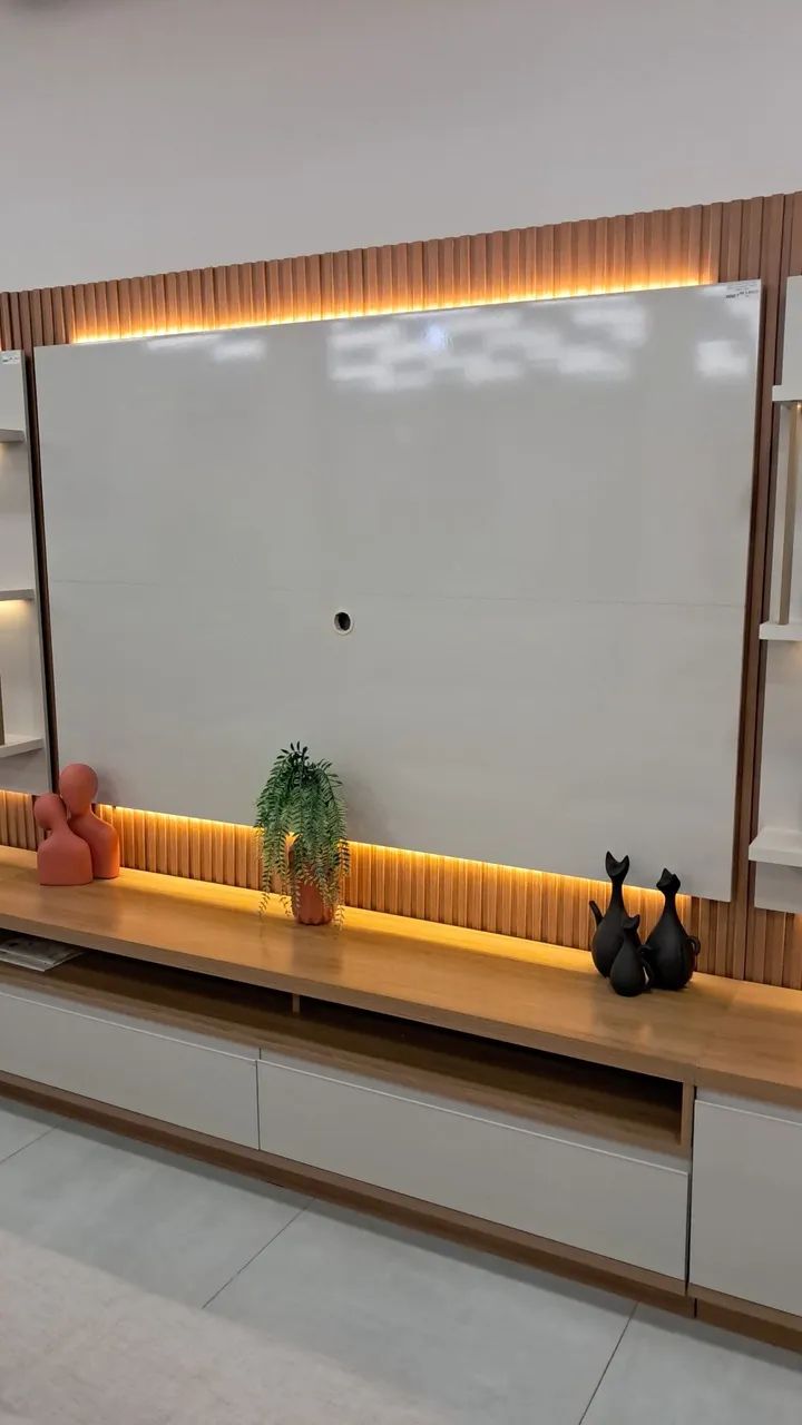 Rack para TV com design moderno e elegante - Foto 3