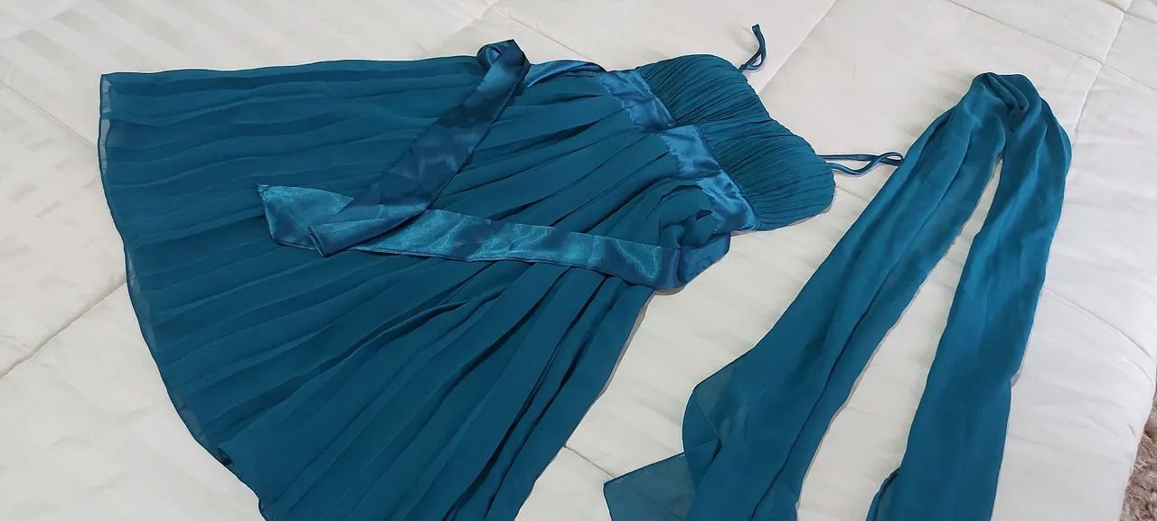 Vestido midi P - novo - Foto 2
