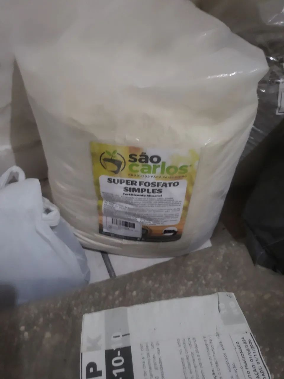 Adubo químico e orgânico 