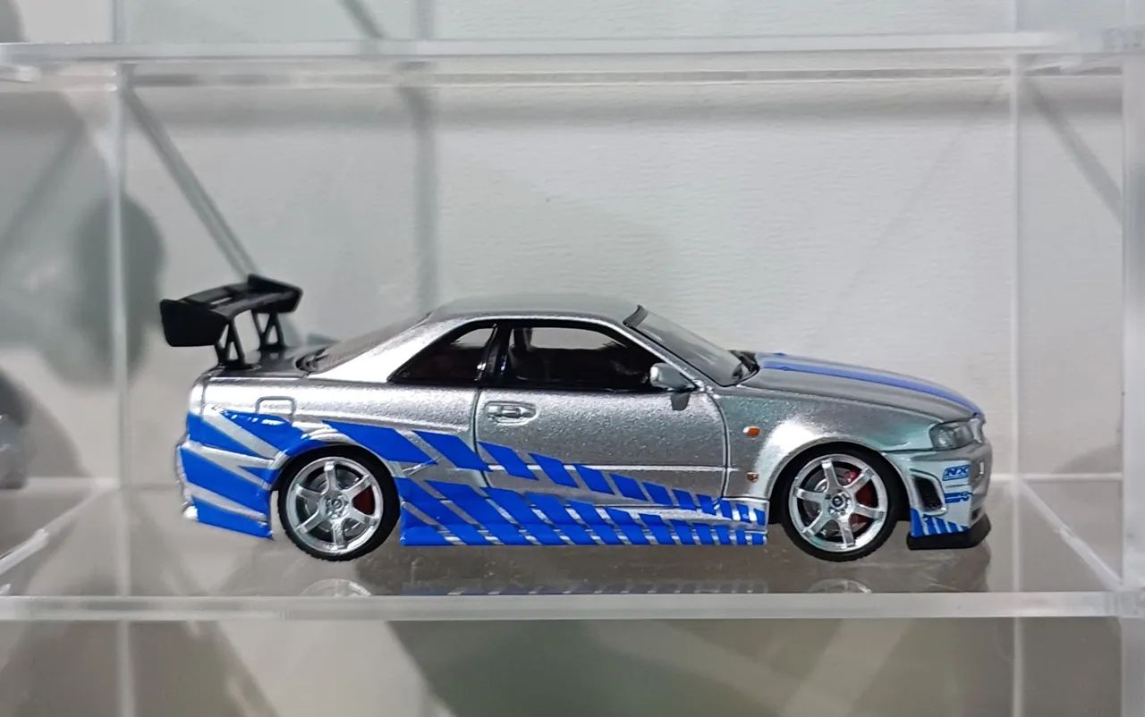 Skyline GT-R R34 velozes e furiosos 