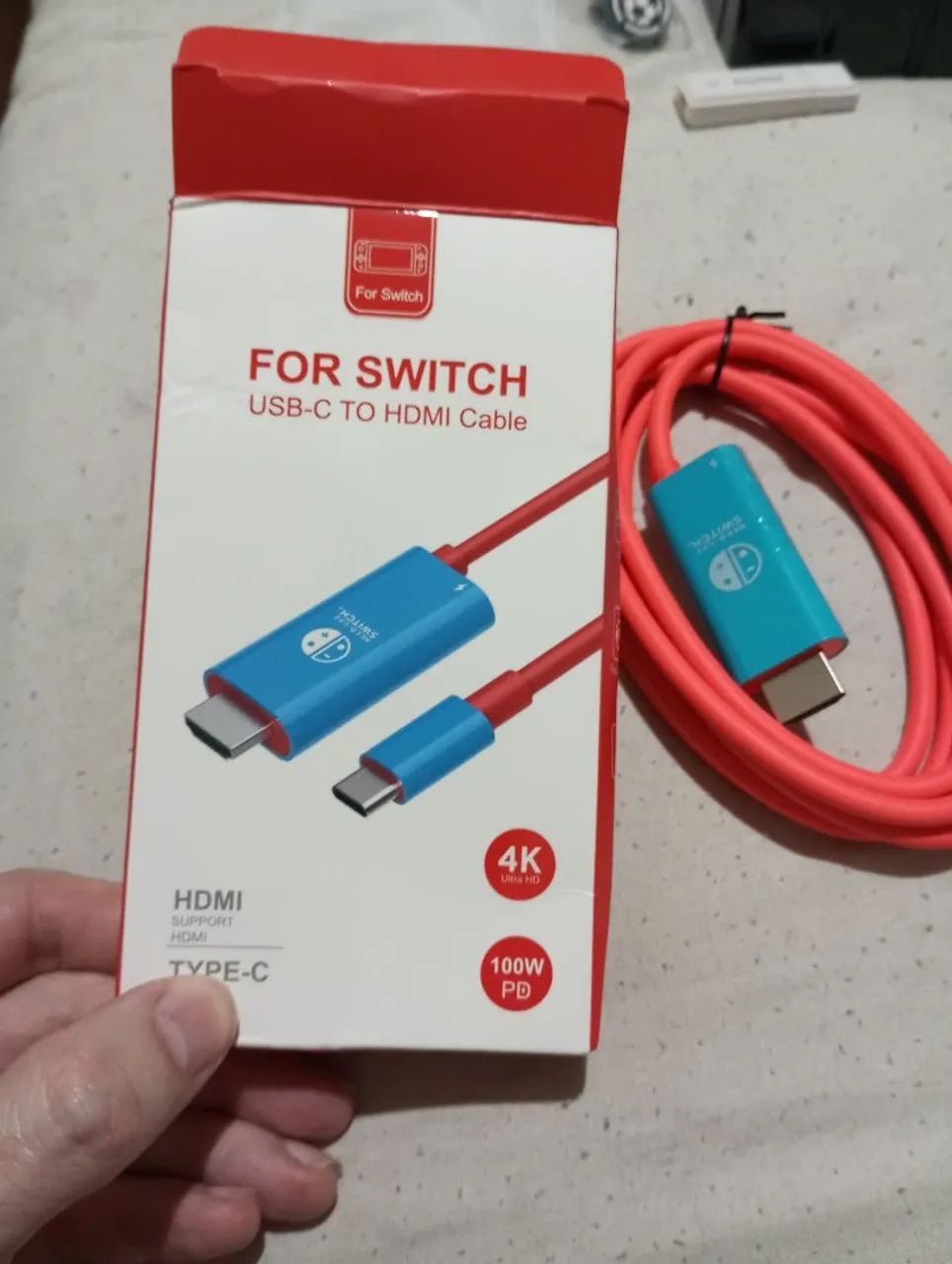 Cabo Alimentaçao Nintendo Switch  - Foto 2
