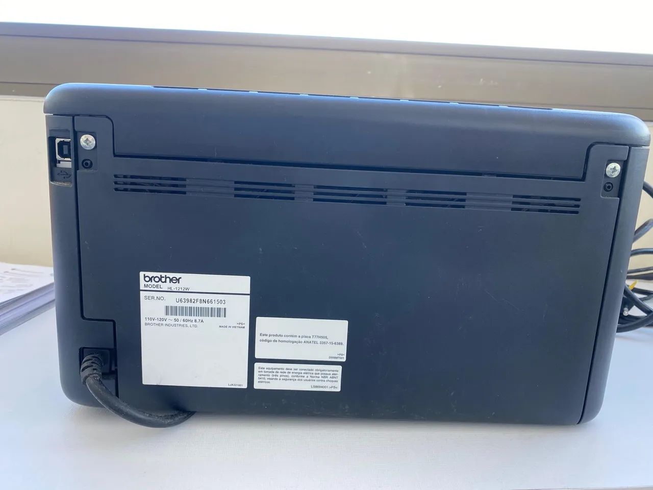 Impressora Brother HL-1212W Wi-Fi - Pouquíssimo uso - Foto 3
