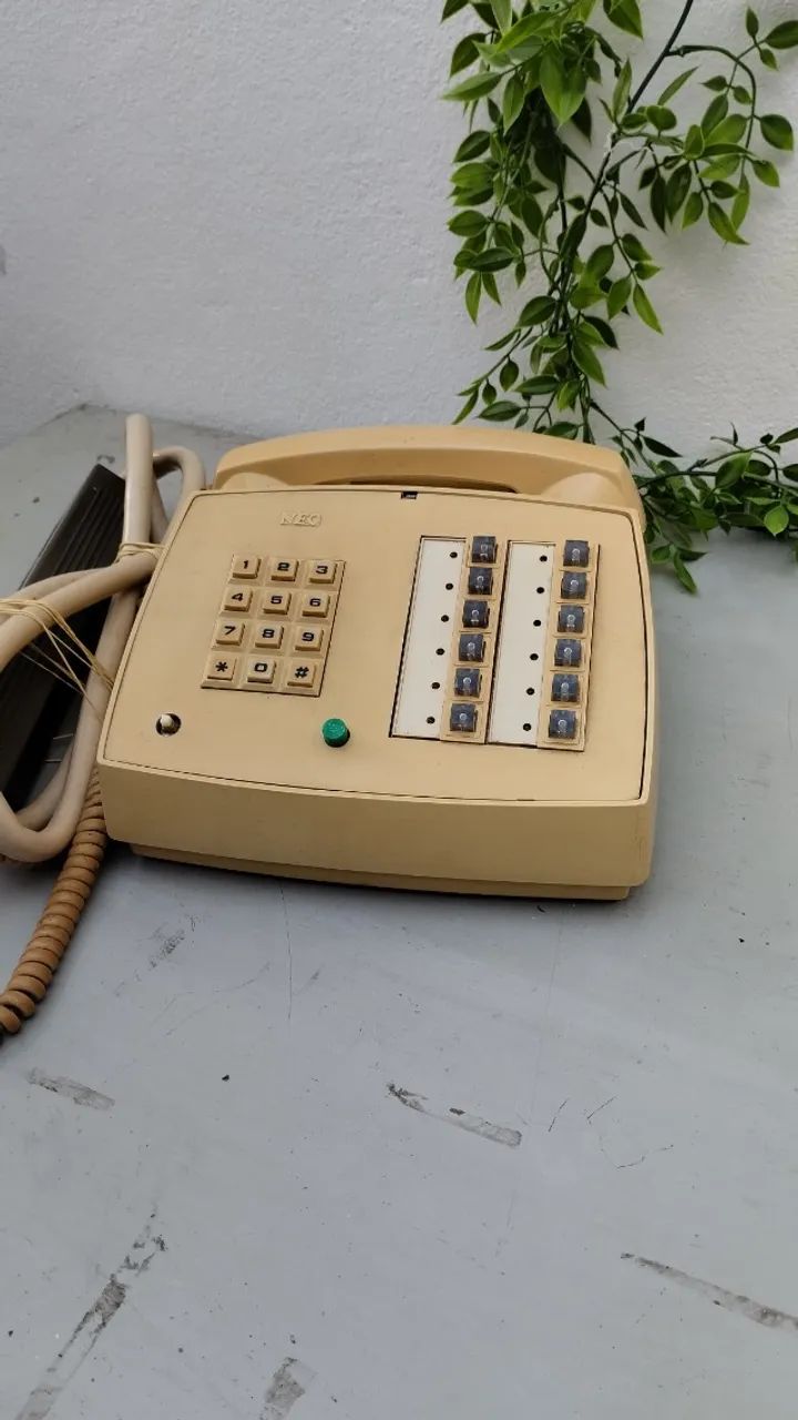Telefone NEC Retrô - Vintage Raro - Foto 4