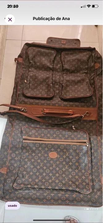 Porta-terno Louis Vuitton Vintage - Foto 4