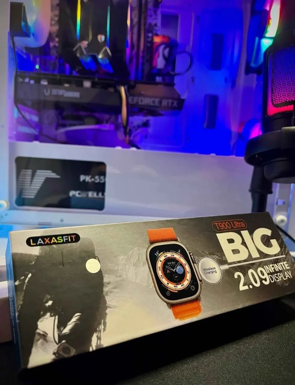 Smartwatch LAXASFIT T900 Ultra 2.09 Infinite Display