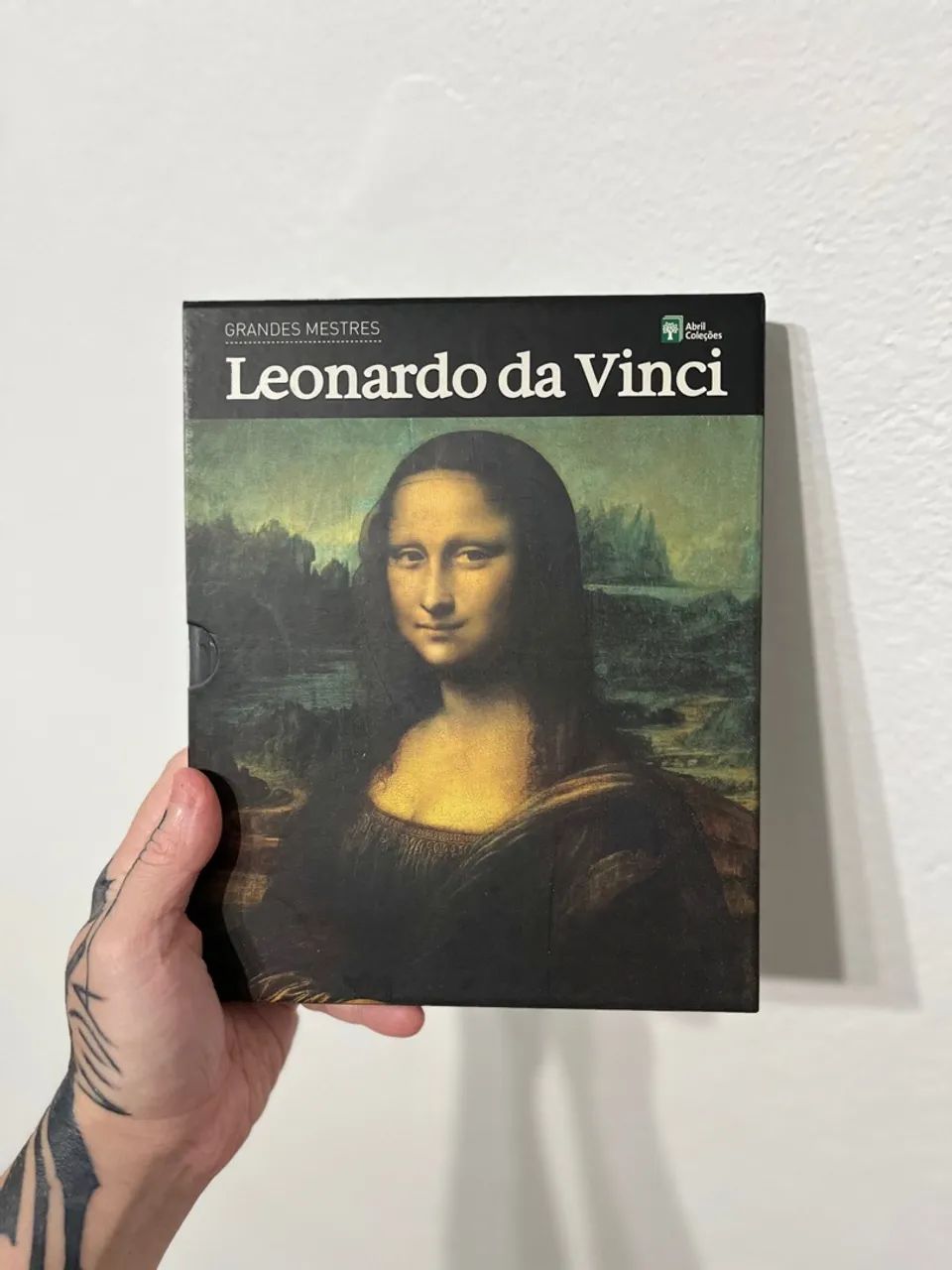 Coleção de grandes mestres - Leonardo da Vinci, Monet, Picasso, Dali e Van Gogh.