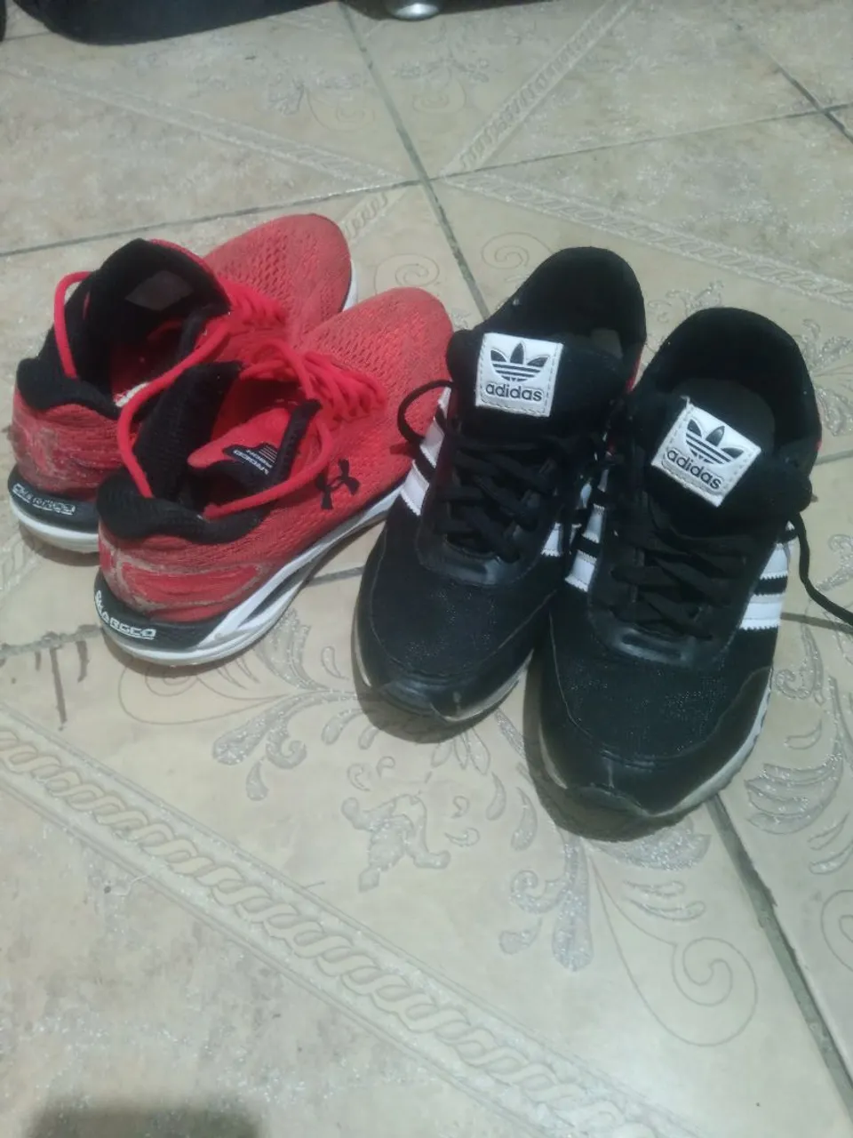 Tênis Adidas e Under Armour