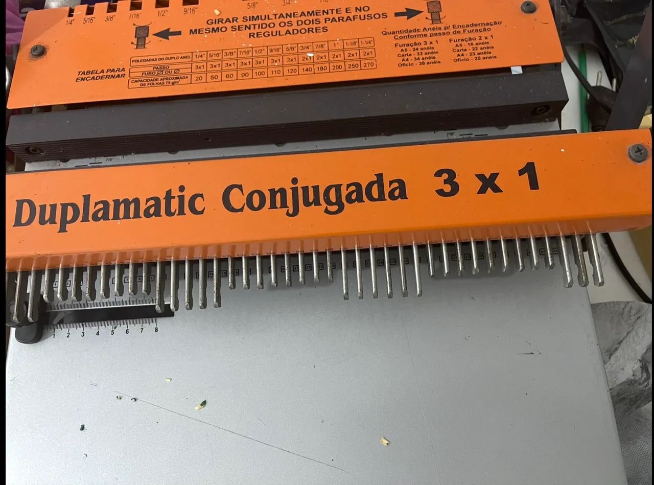 ENCADERNADORA DUPLAMATIC CONJUGADA 3x1 - PROFISSIONAL  - Foto 2
