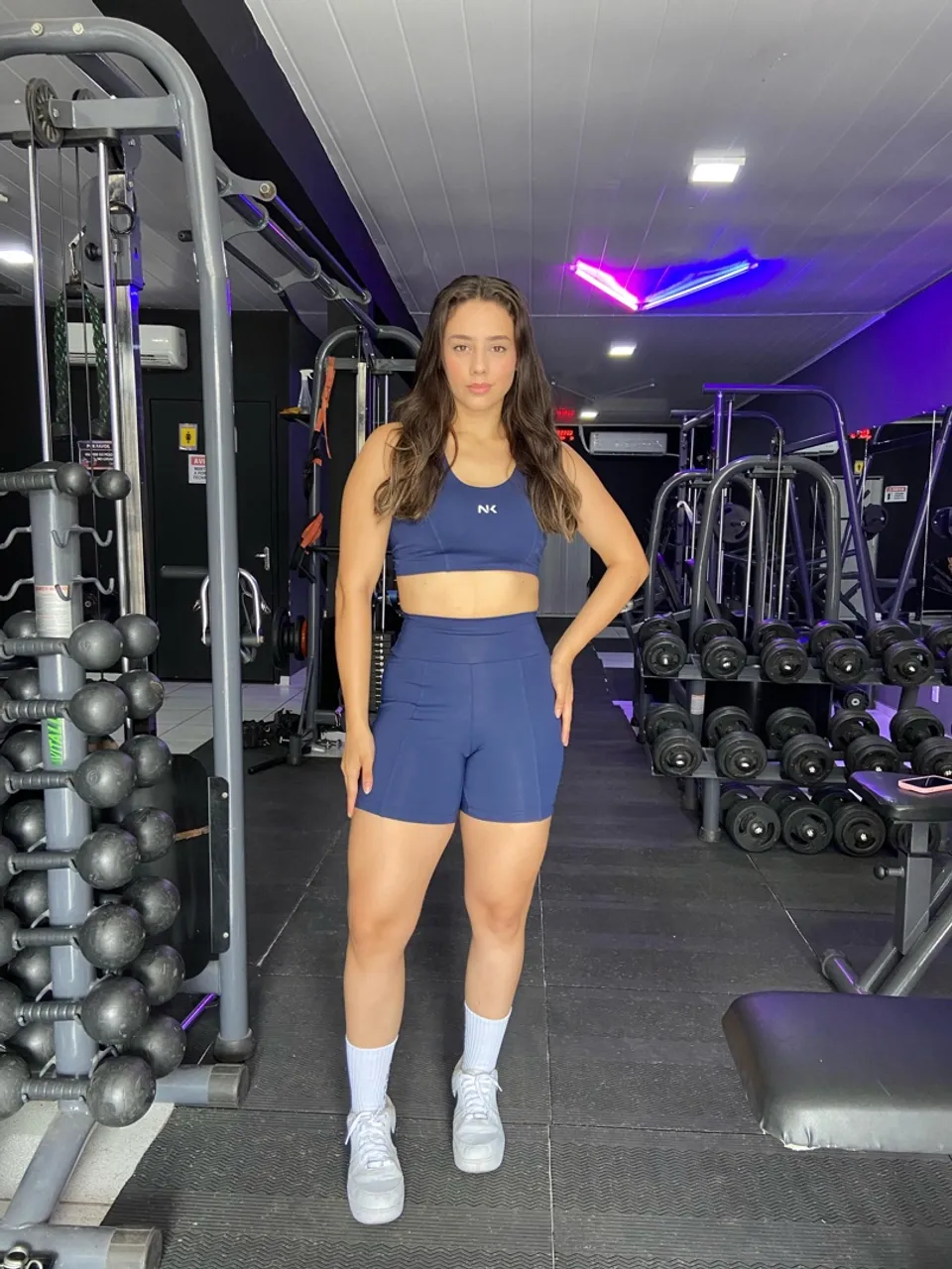 Conjunto azul marinho