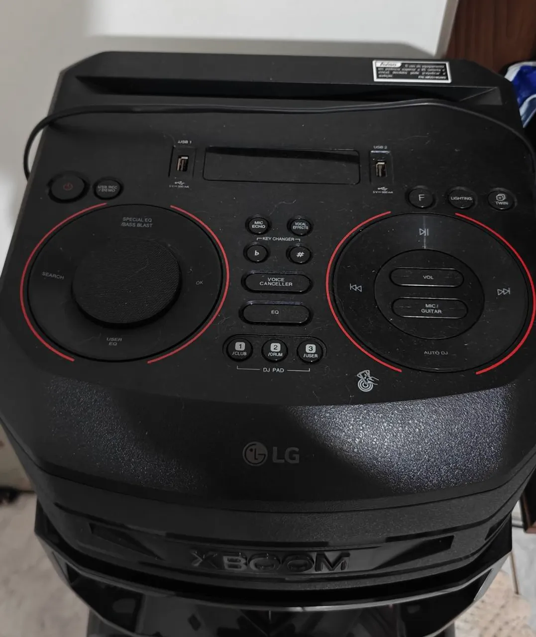 Caixa de Som LG XBOOM RNC9 na GARANTIA 