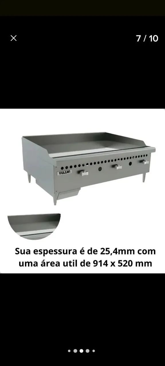 Chapa Hambúrgueria Vulcan - Foto 5
