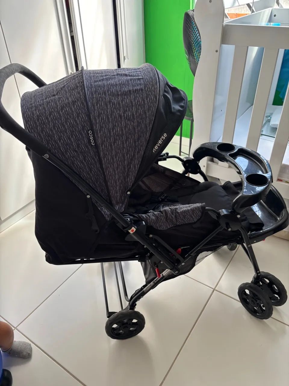 Carrinho de Bebê Cosco Compacto - Foto 3