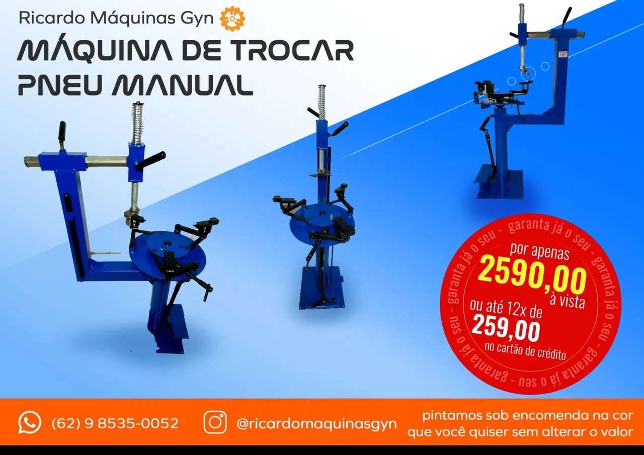 Máquina de trocar pneu Moto Manual