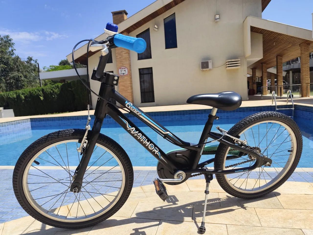 Bicicleta infantil aro 20 Nathor - Foto 4