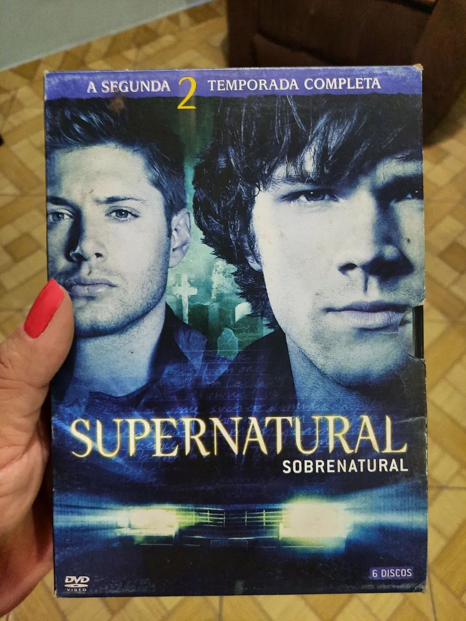Box DVD Supernatural Temporada 2 completa 