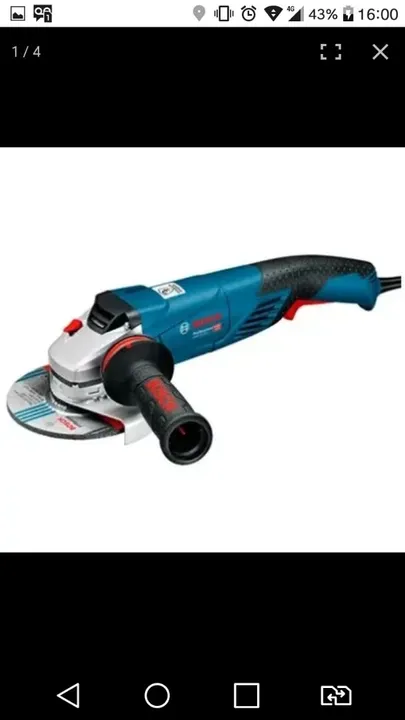 Esmerilhadeira Angular Bosch "5pol" GWS 18-125PL