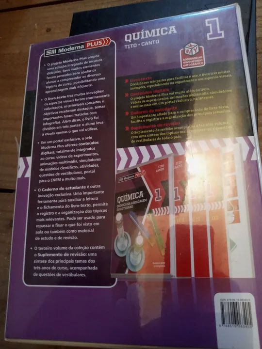 Química Moderna Plus 1 - Química na Abordagem do Cotidiano - Foto 2