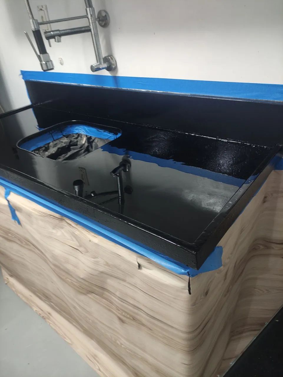 Restauração bancadas em Porcelanato líquido  - Foto 3