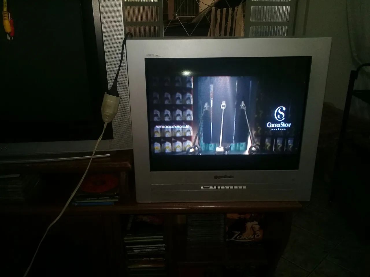 TV 21 polegadas gradiente tela plana - Foto 3