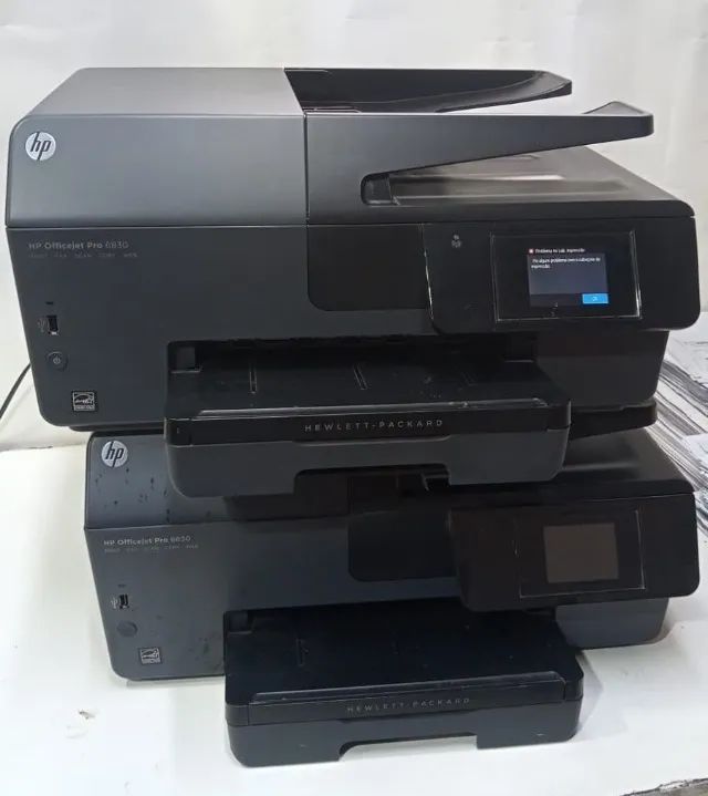 2 IMPRESSORAS MULTIFUNCIONAL OFFICEJET PRO 6830 - USADA - Foto 4