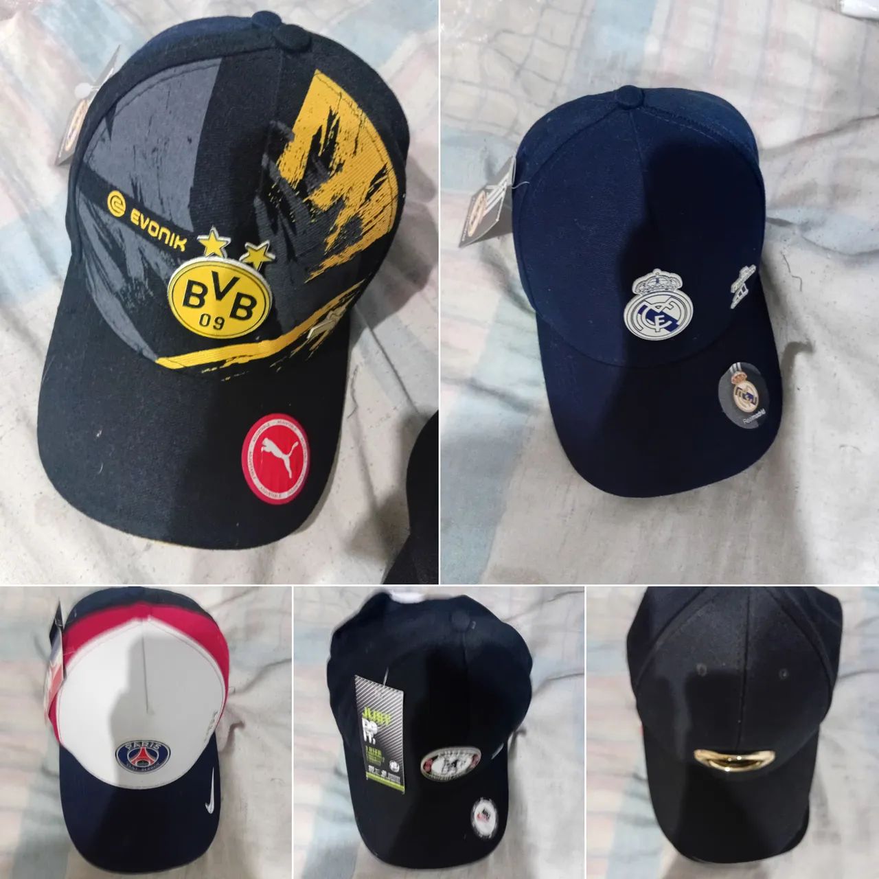 Vendo Camisetas de time e bonés  - Foto 2