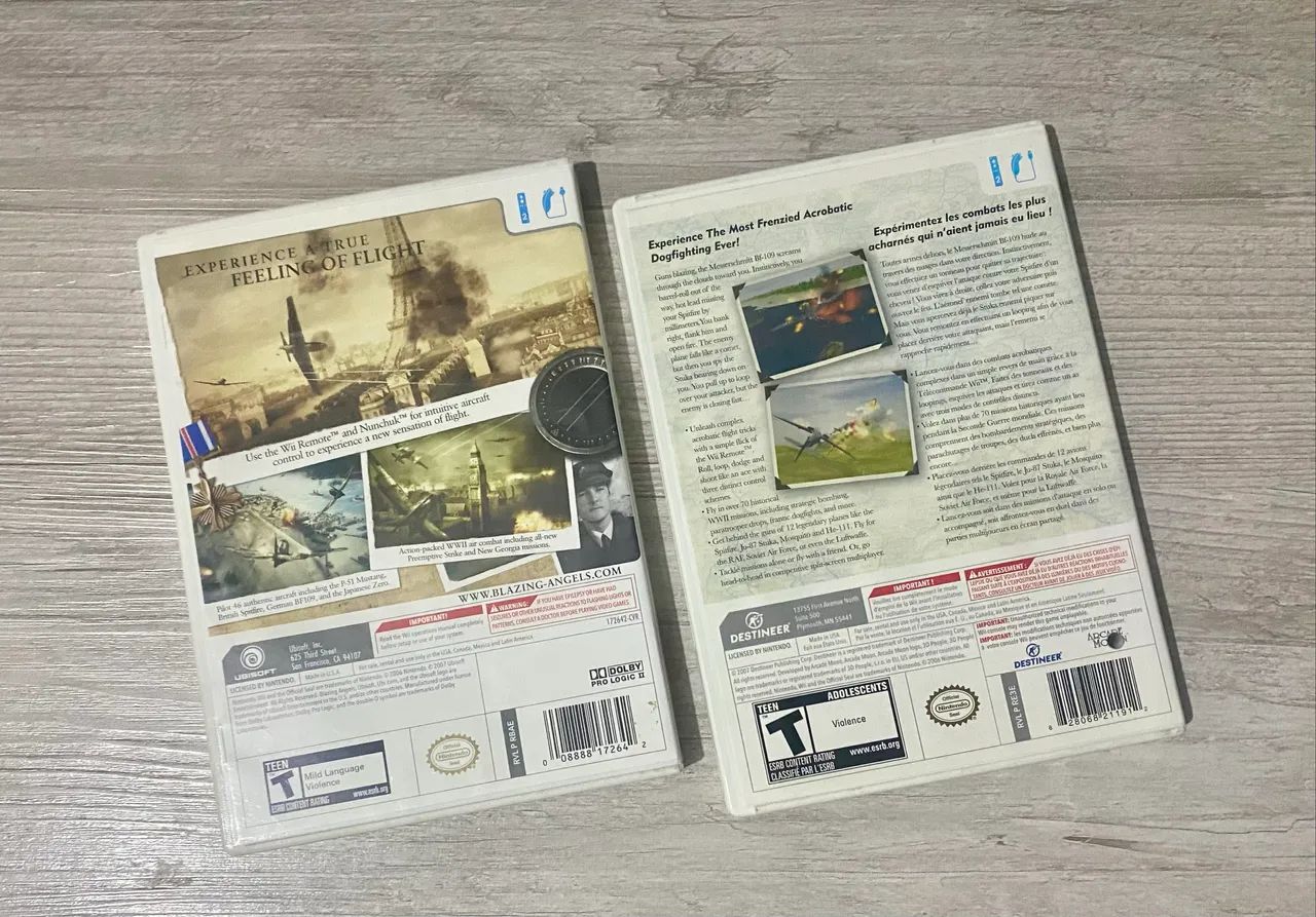 Nintendo Wii - Blazing Angels + WWII Aces Oportunidade  - Foto 6