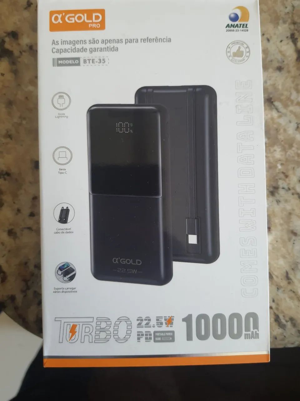 Power Bank A'Gold 10000 mAh 22.5W Turbo