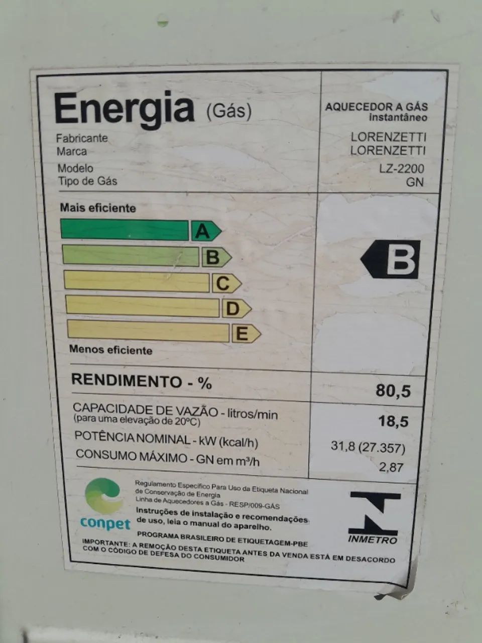 Aquecedor à gás  - Foto 3