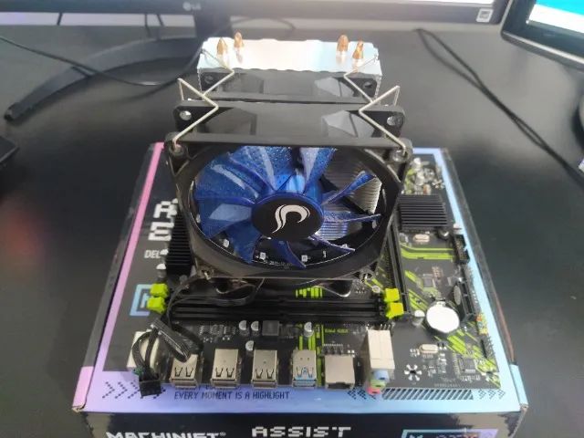 Kit xeon - Placa Machinist PR9 x99 - E5 2680 v4 - Cooler Rise mode