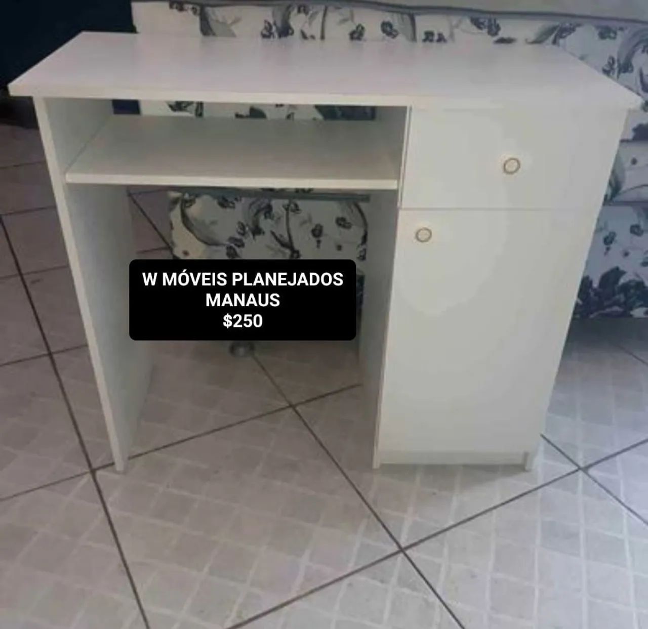 Escrivaninhas Branco em MDF (Preços estão nas Imagens) - Foto 2
