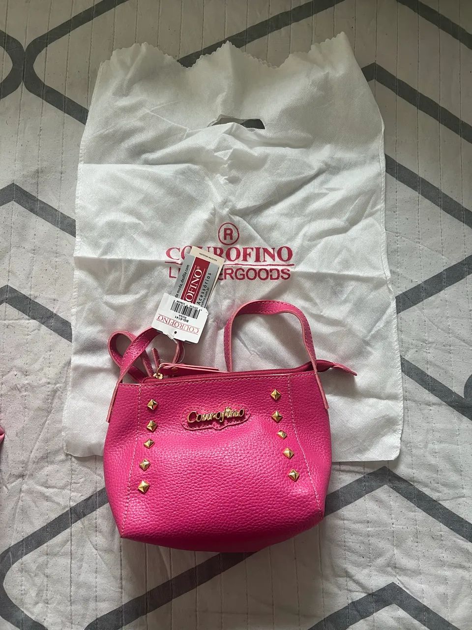 Bolsa COURO FINO nova 