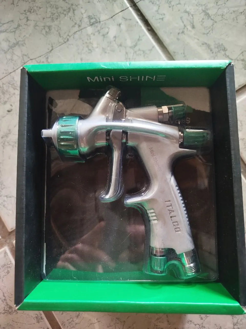 Pistola de pintura Mini Shine Italo
